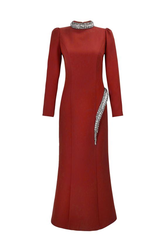ADEL DRESS KIRMIZI