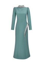 ADEL DRESS YEŞİL - Thumbnail