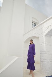 ADELLA PİLELİ VERY PERY ELBİSE - Thumbnail