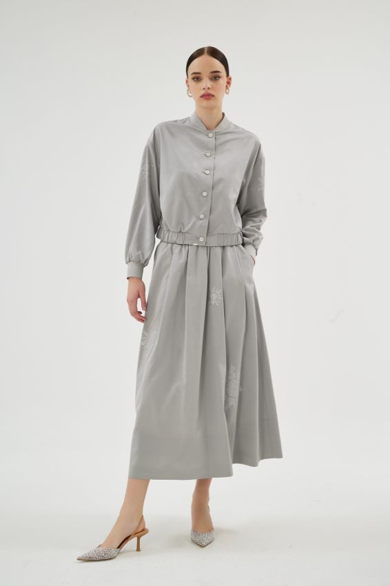 - ALESSANDRA GRİ ETEK