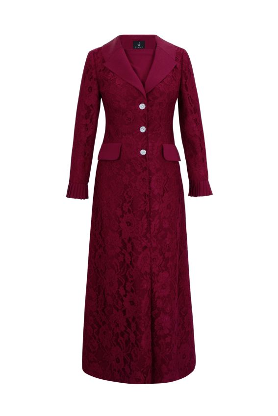 ALICIA ELBİSE BORDO