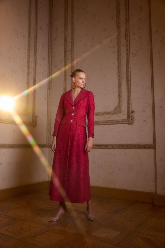 ALICIA ELBİSE BORDO