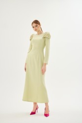 BAGLIORE AÇIK YEŞİL DRESS - Thumbnail