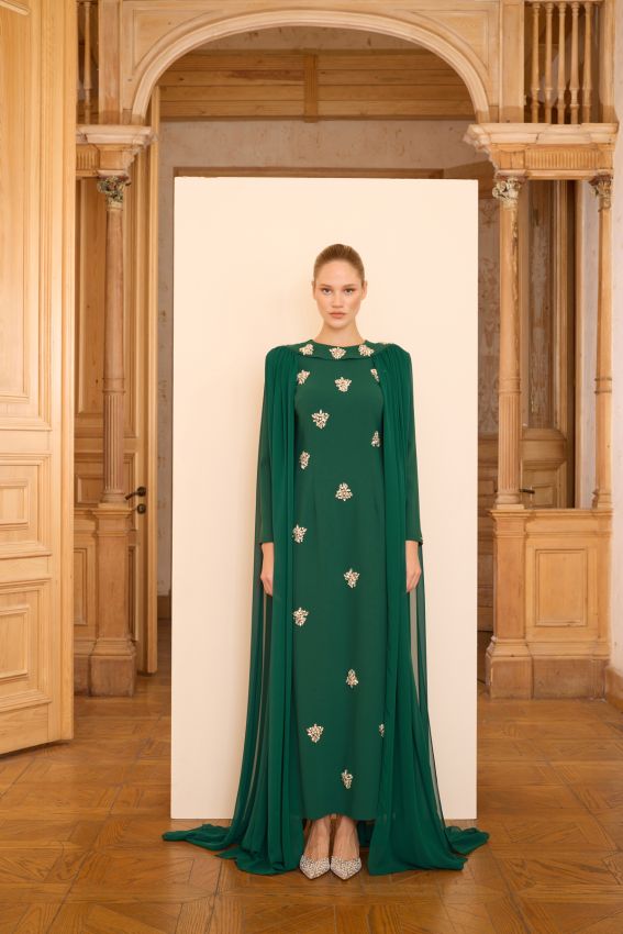 Senna - BENGY ELBİSE ZÜMRÜT