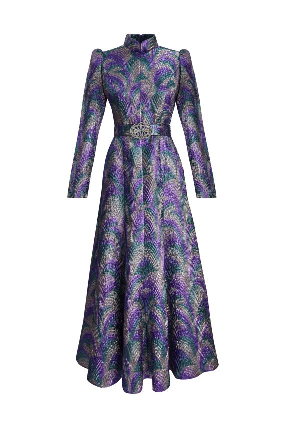 BRIELLA ELBİSE MOR