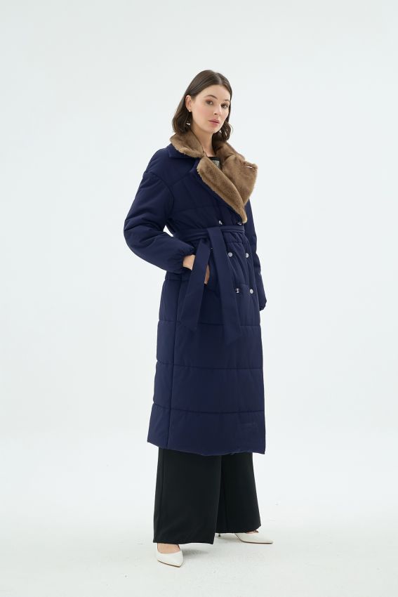 Senna - BRINA ŞİŞME MONT LACİVERT Senna - BRINA ŞİŞME MONT LACİVERT