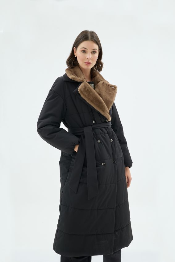 BRINA ŞİŞME MONT SİYAH