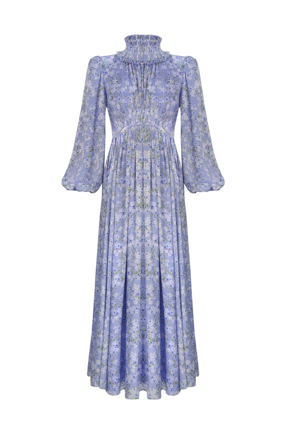 BRITANNY DRESS MAVİ