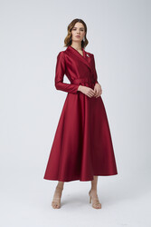 CATWALK DRESS BORDO - Thumbnail