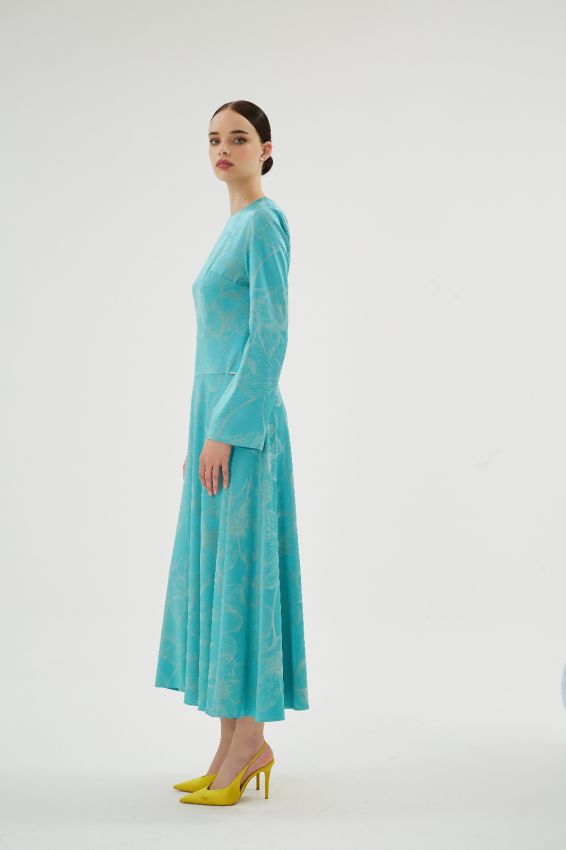 CELESTE TURKUAZ ELBİSE