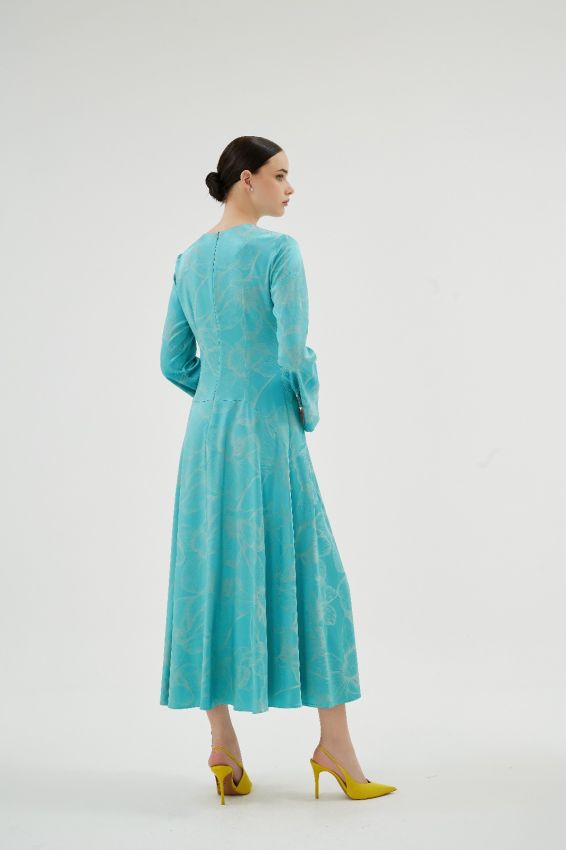 CELESTE TURKUAZ ELBİSE