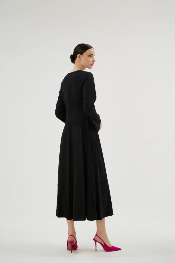 CELESTE SİYAH ELBİSE