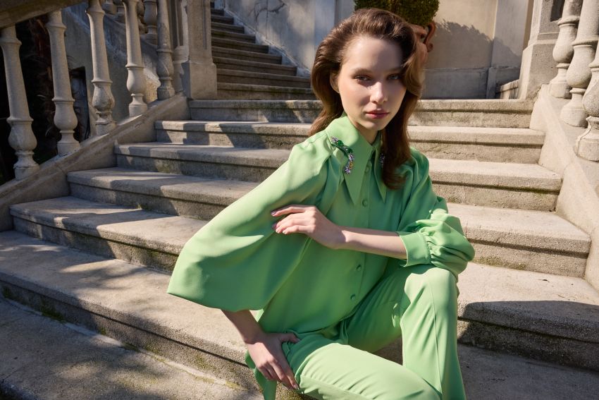 Senna - CORNELIAN SET FISTIK YEŞİL