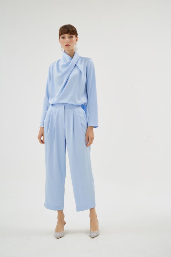  - CRISTALLE BEBE MAVİ PANTOLON