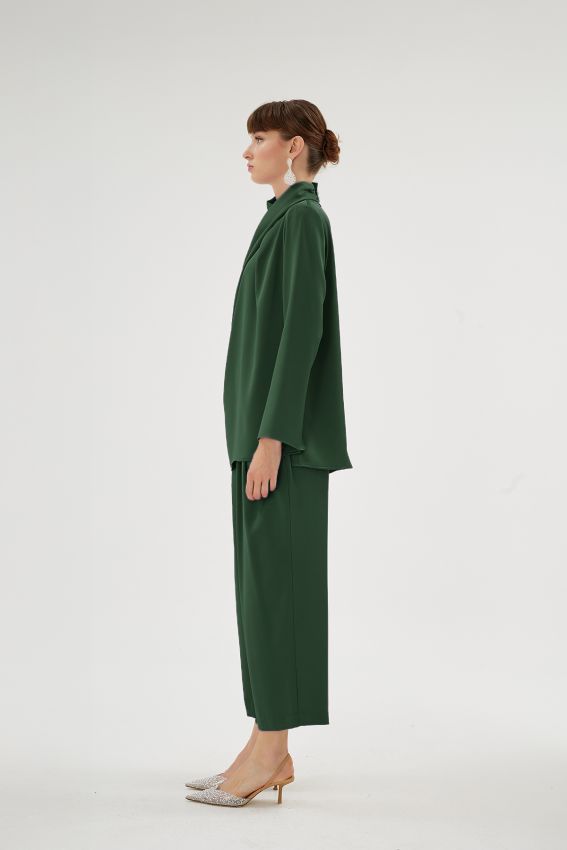 CRISTALLE BLUZ ZÜMRÜT