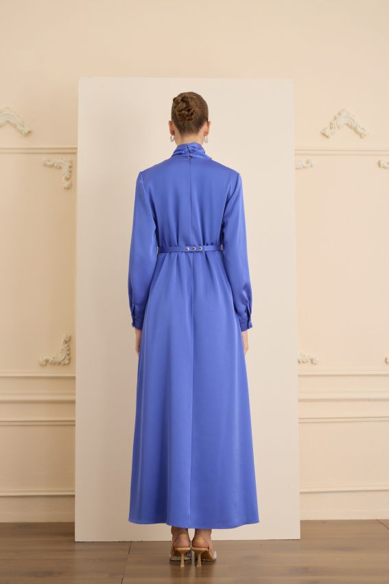 CRISTALLE ELBİSE MAVİ