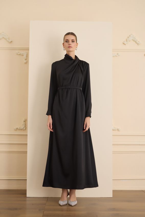 Senna - CRISTALLE ELBİSE SİYAH