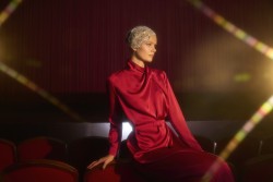 CRISTALLE ELBİSE VİŞNE - Thumbnail