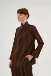 CRISTALLE KAHVE PANTOLON - Thumbnail