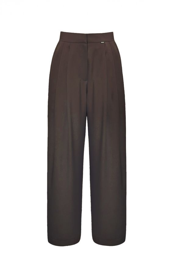CRISTALLE PANTOLON KAHVE