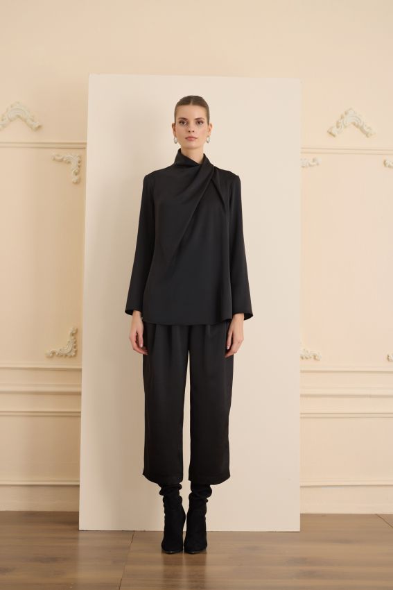 Senna - CRISTALLE PANTOLON SİYAH Senna - CRISTALLE PANTOLON SİYAH