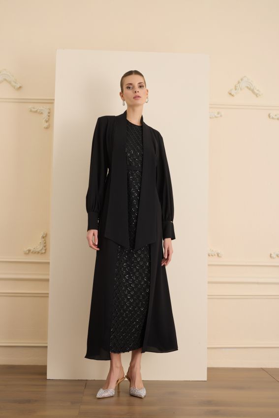 DOROTA ELBİSE SİYAH