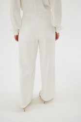 ELEGANCE PANTOLON EKRU - Thumbnail