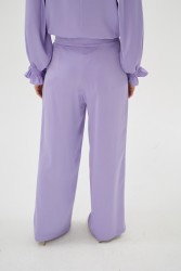 ELEGANCE PANTOLON LİLA - Thumbnail