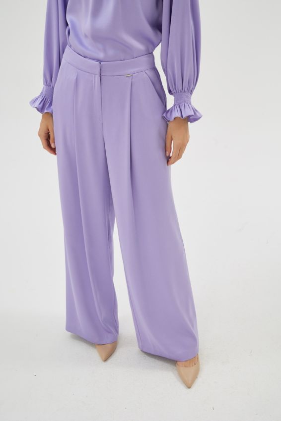 ELEGANCE PANTOLON LİLA