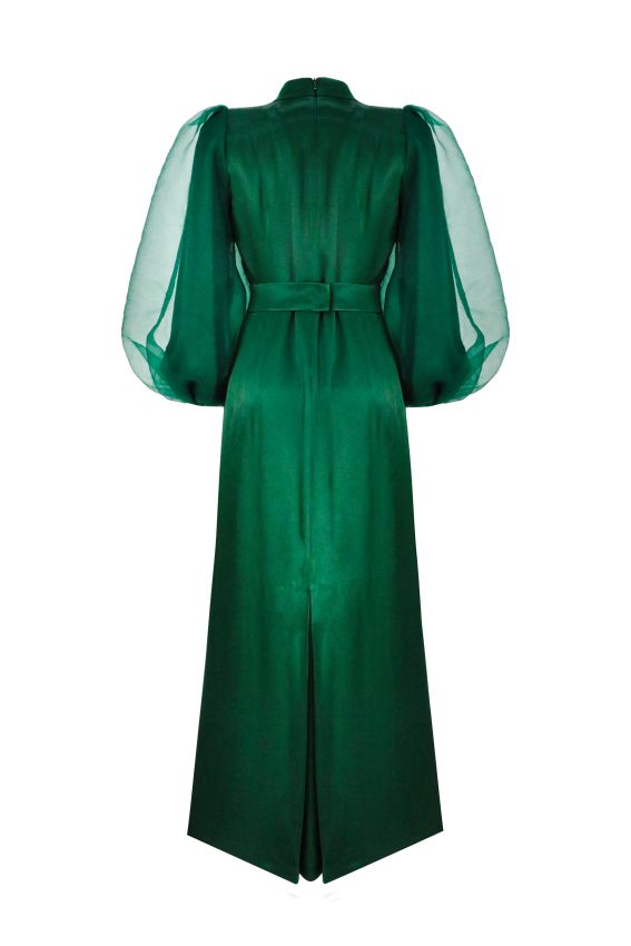 Senna - ELENORA DRESS ZÜMRÜT