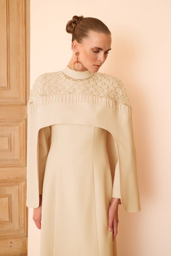 Senna - ELINA ELBİSE GOLD (1)