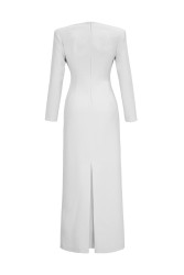 ELLINOR ELBİSE EKRU - Thumbnail