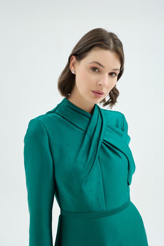  - EMERELLE ELBİSE ZÜMRÜT (1)