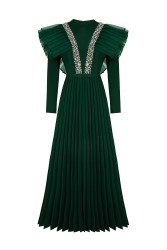 FAMBELLE ELBİSE ZÜMRÜT - Thumbnail