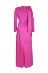 FARFARA DRESS PEMBE - Thumbnail