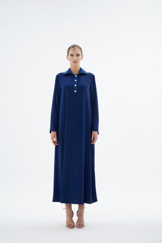  - GLISSIA ELBİSE LACİVERT