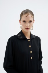 GLISSIA ELBİSE SİYAH - Thumbnail