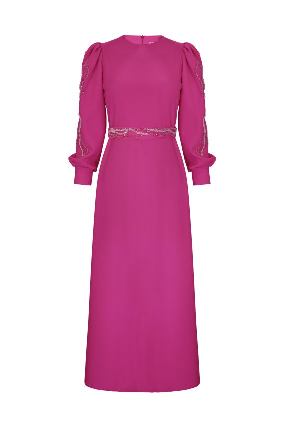 GWEN DRESS FUŞYA