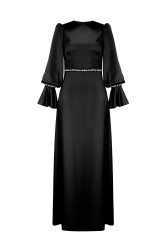 HELENA ELBİSE SİYAH - Thumbnail