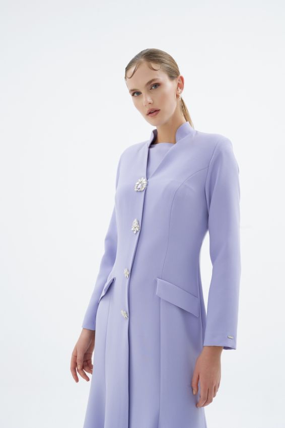 HEMERA LİLA ELBİSE