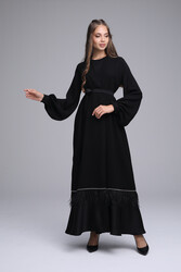 HERCAİ ABAYA SİYAH - Thumbnail