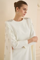 INFINITY ELBİSE EKRU - Thumbnail