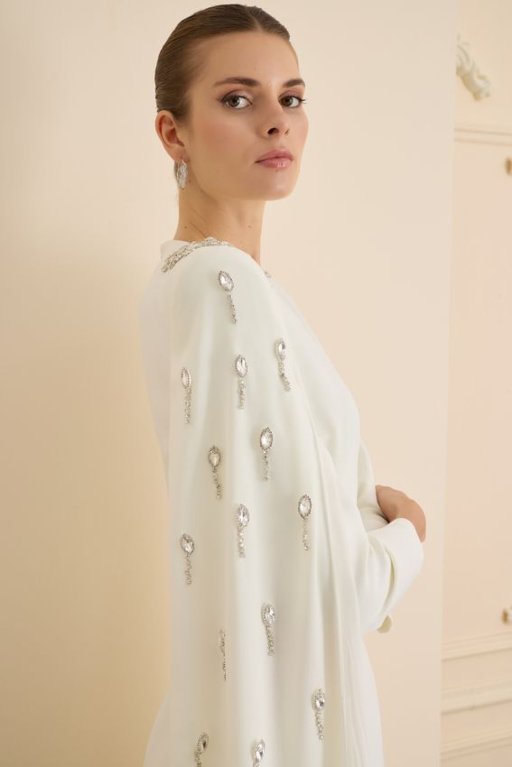 INFINITY ELBİSE EKRU