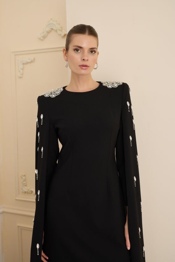 Senna - INFINITY ELBİSE SİYAH