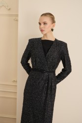 IRENE ELBİSE SİYAH - Thumbnail