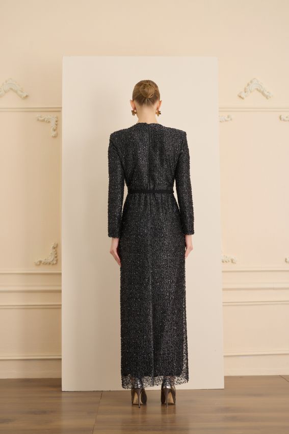 IRENE ELBİSE SİYAH