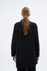 IVORY SİYAH GÖMLEK - Thumbnail