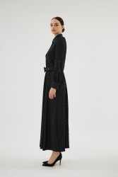 JADEITE SİYAH ELBİSE - Thumbnail