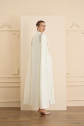 JE PARLE DRESS TAKIM EKRU - Thumbnail