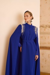 JE PARLE DRESS TAKIM GECE MAVİSİ - Thumbnail